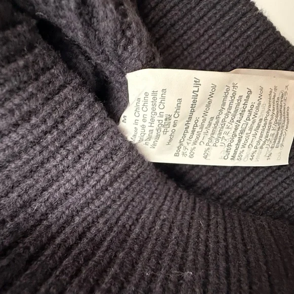 Madewell Thornton Balloon Sleeve Sweater Size M - Picture 4 of 5